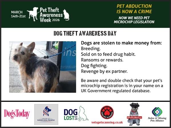 Pet Theft Awareness Week